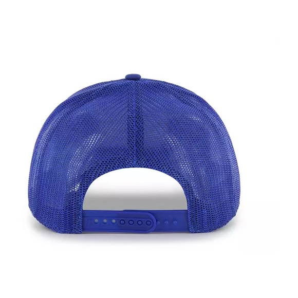 '47 Brand Texas Rangers Royal Squad Adjustable Snapback Trucker Hat OSFM - Picture 2 of 3